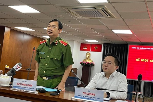 Công an TP.HCM họp báo vụ bắt Lê Chí Thành và đua xe trên cao tốc