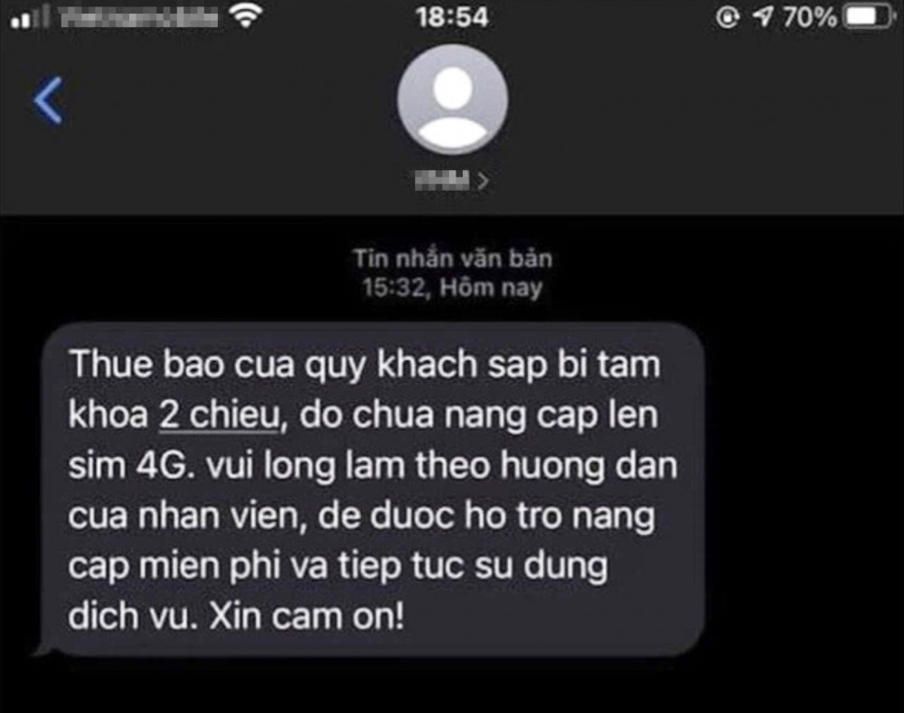 Cảnh báo: Chiếm sim điện thoại để chiếm đoạt tiền