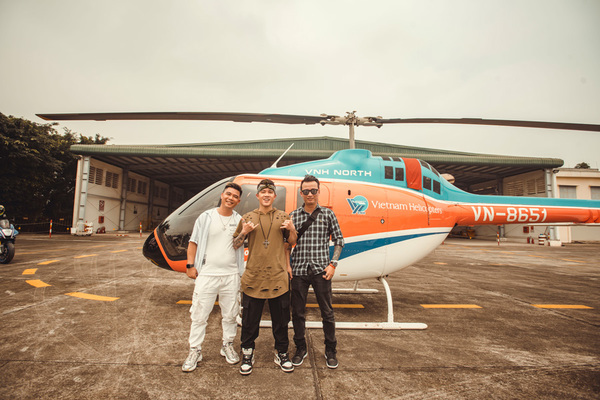 Young Uno mang cả trực thăng vào MV mới