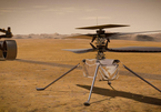 Xem trực tiếp trực thăng của NASA cất cánh trên Hỏa tinh