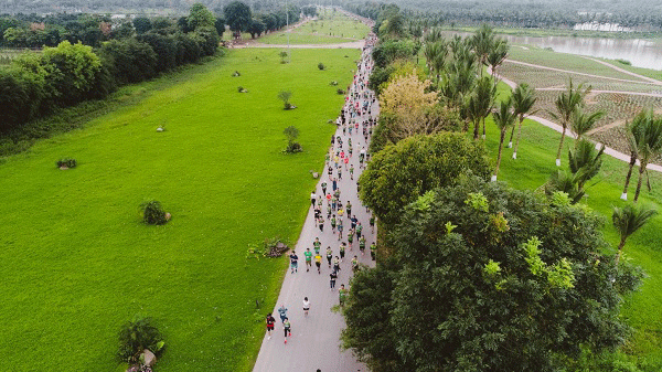 Ecopark Marathon 2021, cung đường chạy giữa thiên nhiên tuyệt đẹp trước giờ G