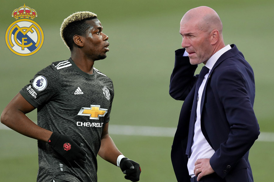 Zidane hối thúc Real Madrid mua Pogba