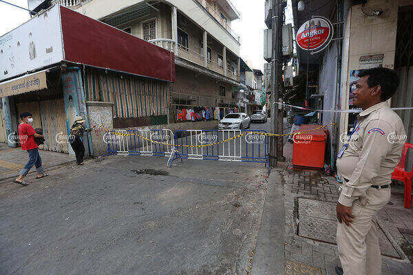 Campuchia lập Vùng Đỏ chống dịch ở thủ đô