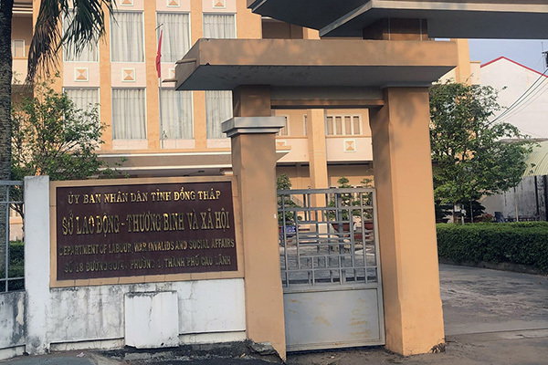 Kỷ luật cảnh cáo Giám đốc Sở LĐTB&XH Đồng Tháp