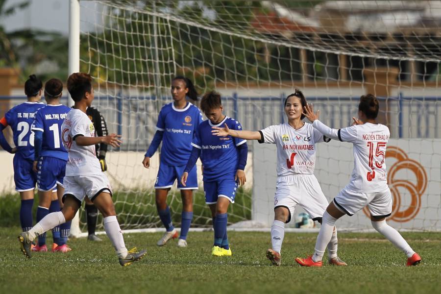 Cup bóng đá nữ quốc gia: Hà Nội và Hà Nam cùng thắng