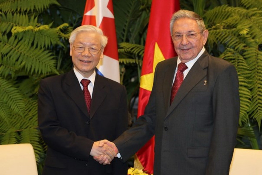 Tổng Bí thư Nguyễn Phú Trọng gửi thư tới ông Raul Castro