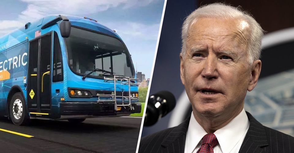 Ông Biden muốn Mỹ vượt xa Trung Quốc về sản xuất xe buýt điện