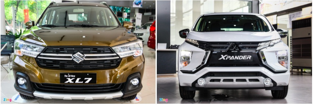 Xe 7 chỗ tầm giá 600 triệu, chọn Mitsubishi Xpander hay Suzuki XL7?