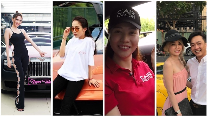 Những bóng hồng không tiếc tiền chơi siêu xe ở Việt Nam