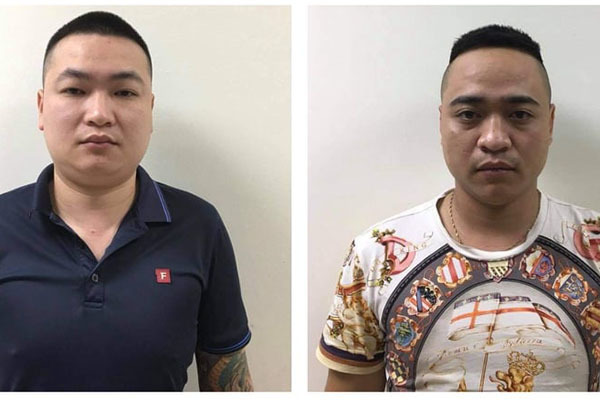 Bắt giam 4 thanh niên xăm trổ cho vay lãi giá cắt cổ tại quận Hà Đông