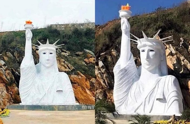 Sapa tourist destination temporarily closes for 'ugly' replica of Statue of Liberty