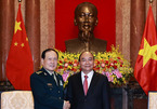 Chủ tịch nước Nguyễn Xuân Phúc tiếp Bộ trưởng Quốc phòng Trung Quốc