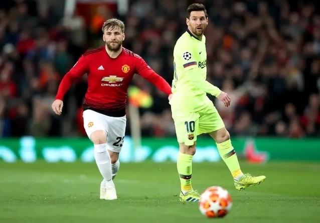 Luke Shaw của MU gây choáng, tạo cơ hội ngang Messi mùa này