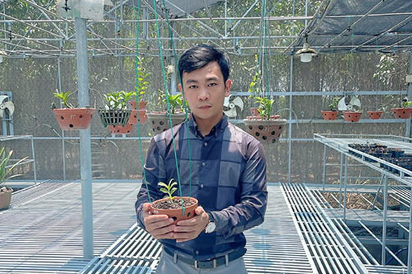Chàng trai bỏ phố về quê, trọn đam mê với hoa lan