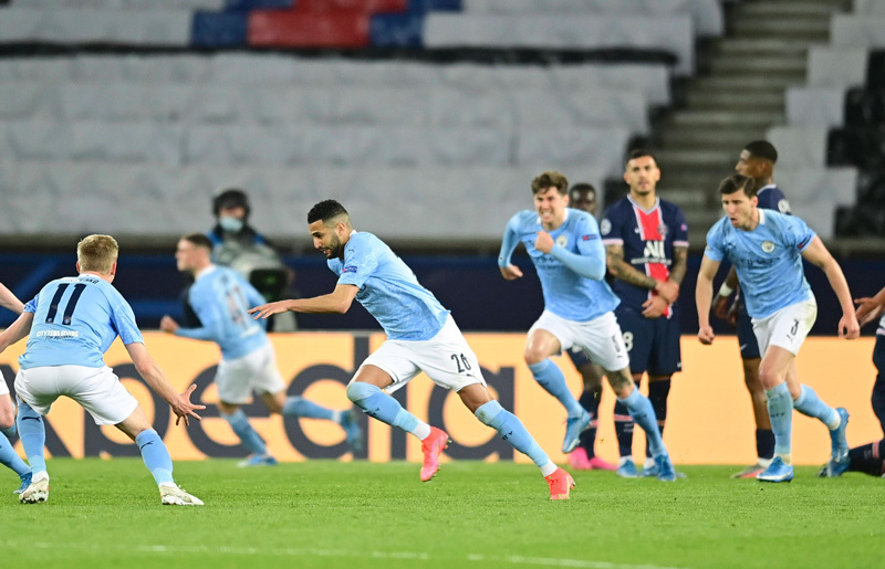Man City xuất sắc ngược dòng đánh bại PSG