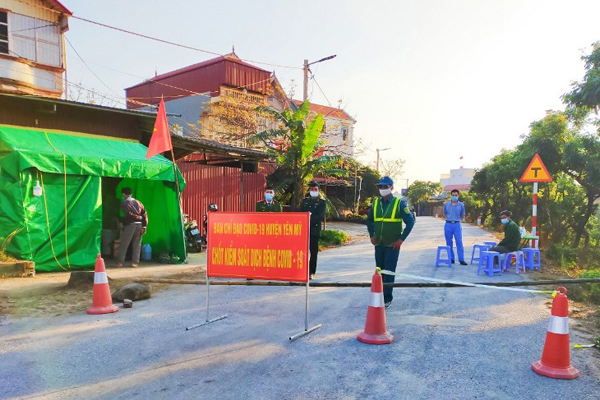 Hưng Yên ghi nhận 2 ca dương tính SARS-CoV-2