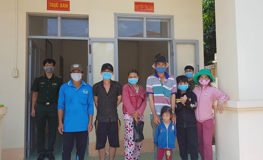 Phát hiện hàng chục người từ Campuchia nhập cảnh trái phép vào Việt Nam