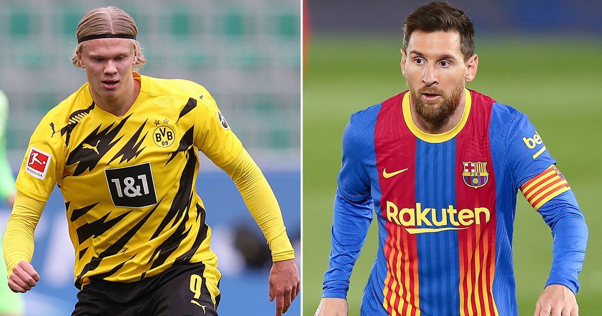 Messi giảm 50% lương để Barca ký Haaland