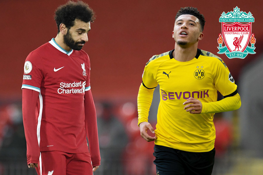 Liverpool mua Jadon Sancho thay Salah