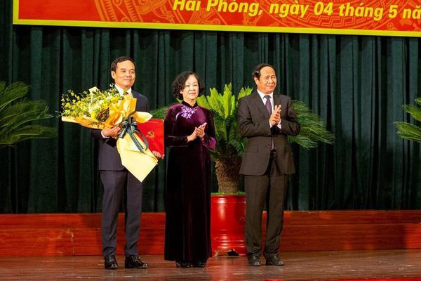 Ông Trần Lưu Quang làm Bí thư Thành phố Hải Phòng