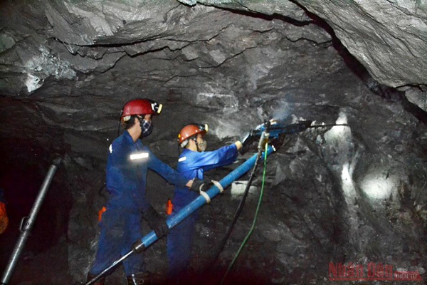 Copper production at the country’s largest mine