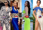 Khánh Vân nổi bật trong dàn Hoa hậu Hoàn vũ 2020