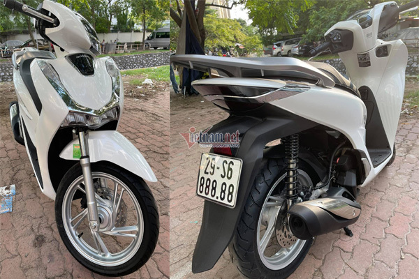 Xe ga SH 2020 biển VIP độc nhất rao giá 600 triệu gây sốt