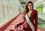 Khanh Van looks confident in US for Miss Universe 2021