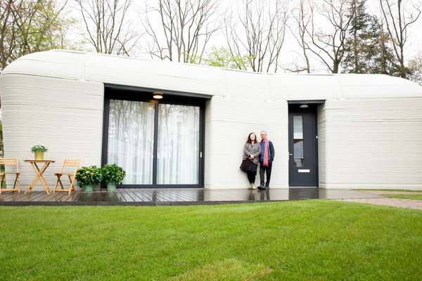 Ngôi nhà in 3D: Xây trong 5 ngày, gia đình đầu tiên thuê 22 triệu mỗi tháng