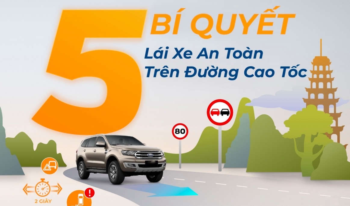 Những lưu ý giúp lái xe an toàn trên đường cao tốc