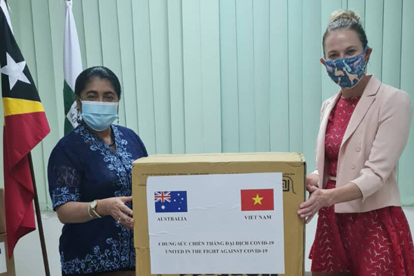 Việt Nam và Australia chung tay hỗ trợ Timor Leste đối phó Covid-19
