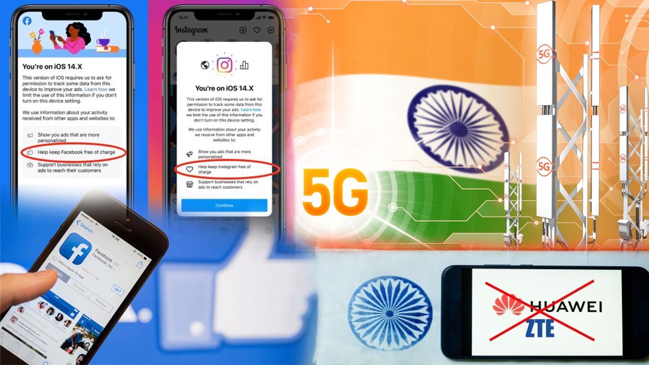 Facebook 'dọa' người dùng, Ấn Độ loại Huawei và ZTE thử nghiệm 5G