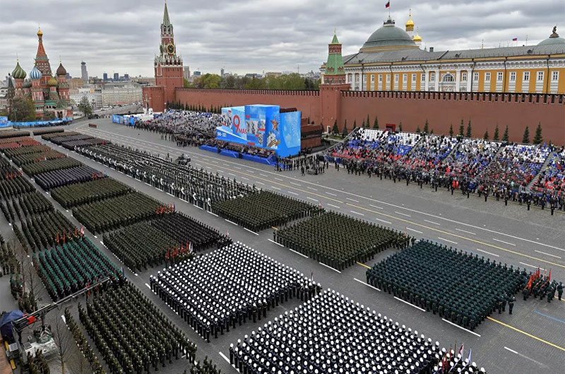 Hình ảnh quân đội Nga phô diễn sức mạnh mừng Ngày Chiến thắng