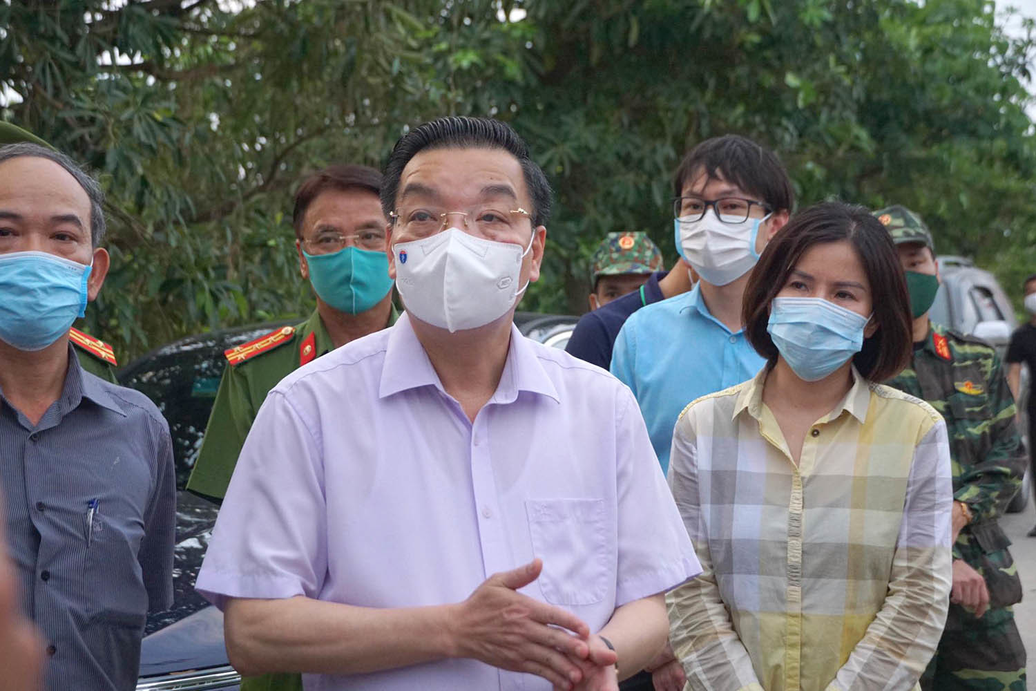Chủ tịch Hà Nội cảnh báo 3 nhóm nguy cơ làm tăng ca Covid-19 với thủ đô