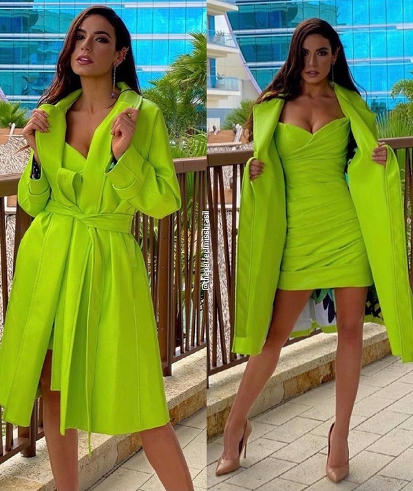 Khánh Vân diện đầm xẻ cao, được dự đoán lọt Top 12 Miss Universe