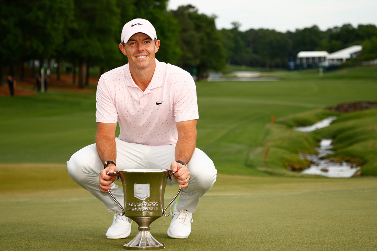 Rory McIlroy vô địch giải golf Wells Fargo Championship