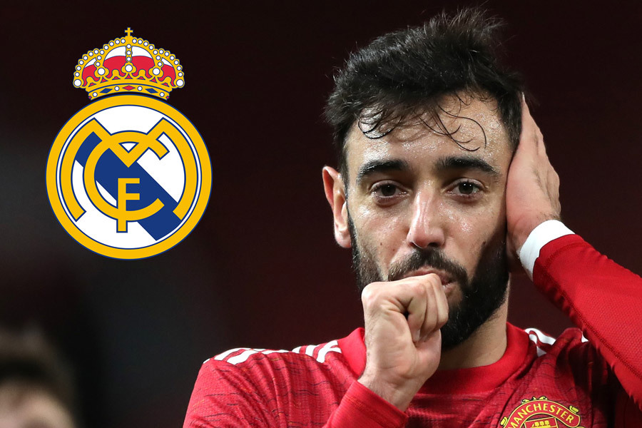 Real Madrid chi 100 triệu euro ký Bruno Fernandes