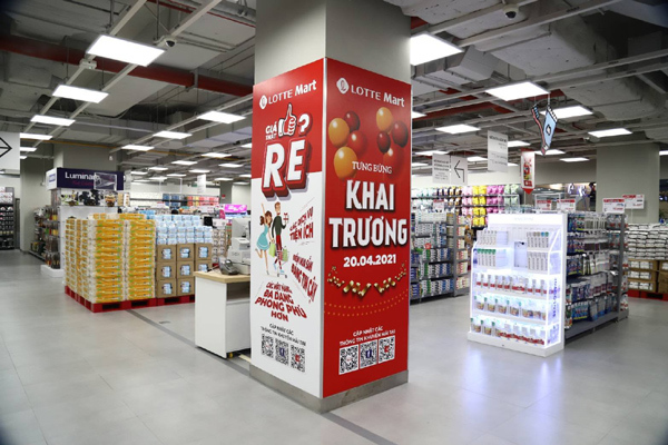 Lotte Mart sử dụng chất làm lạnh tiết kiệm điện, thân thiện môi trường