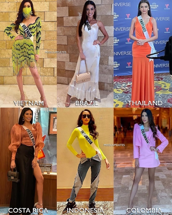 Khánh Vân diện váy xẻ ngực tiếp tục gây ấn tượng tại Miss Universe 2020