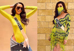 Miss Universe: Khanh Van looks outstanding in 'terraced field' dress