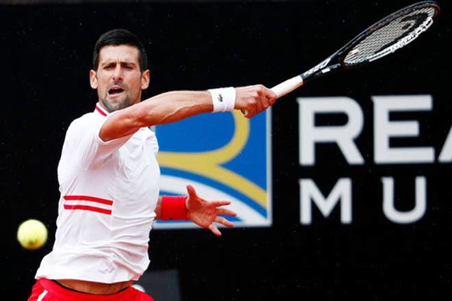 Djokovic lần thứ 15 vào tứ kết Rome Masters