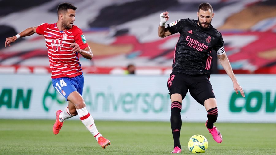 Kết quả Granada vs Real Madrid: Kền kền bám đuổi Atletico đến cùng