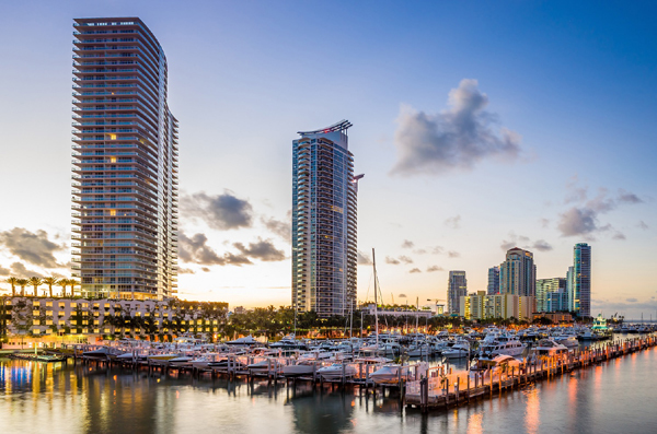 Giải mã sức hút BĐS Miami: Lợi thế từ bến du thuyền