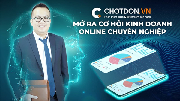 Chotdon.vn - phần mềm quản lý livestream bán hàng chuyên nghiệp