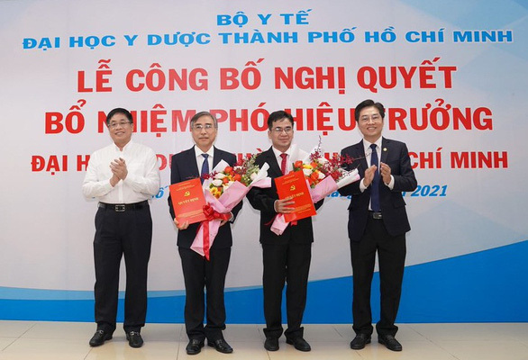 Trường ĐH Y Dược TP.HCM đã ra đã thu hồi quyết định bổ nhiệm 2 phó hiệu trưởng