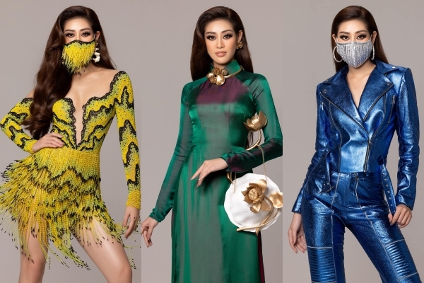 Thời trang ấn tượng của Khánh Vân tại Miss Universe 2020