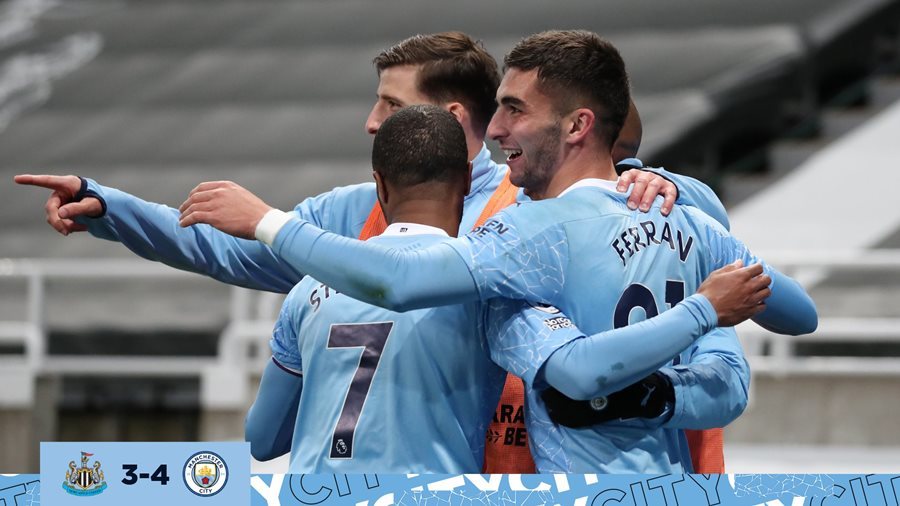 Thắng Newcastle 'điên rồ', tân vương Man City đi vào lịch sử