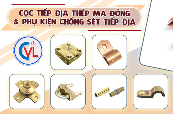 Cát Vạn Lợi sản xuất cọc tiếp địa mạ đồng D16 đạt tiêu chuẩn IEC 62561