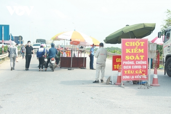 Bắc Ninh: Từ 14h hôm nay, giãn cách xã hội toàn huyện Yên Phong