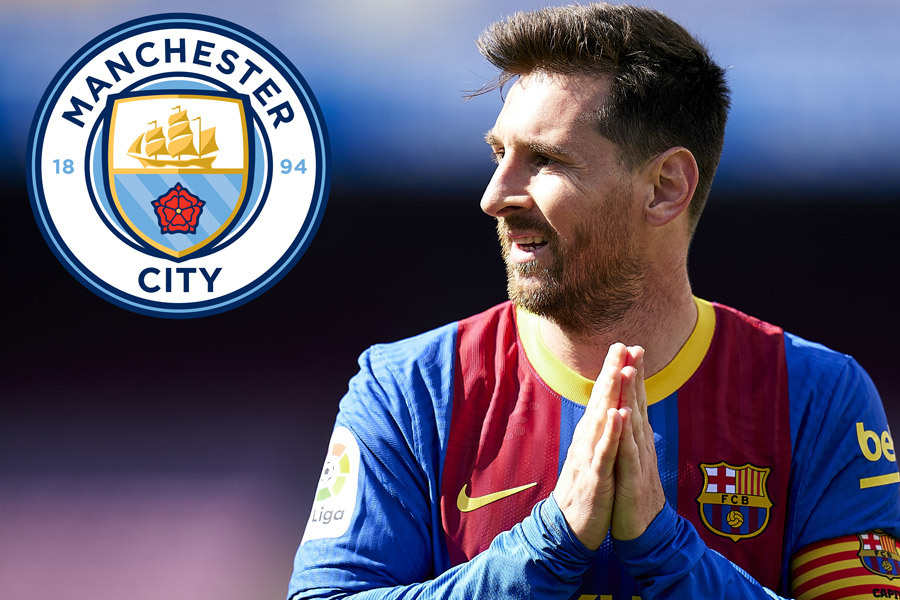 Man City ký Messi, Barca mua Haaland